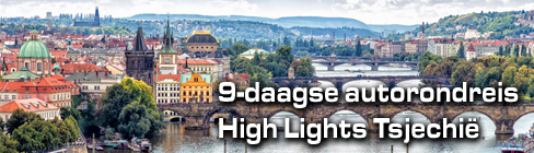 9-daagse autorondreis Tsjechië - de noordroute